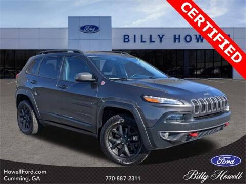 2018 Jeep Cherokee for sale at BILLY HOWELL FORD LINCOLN in Cumming GA