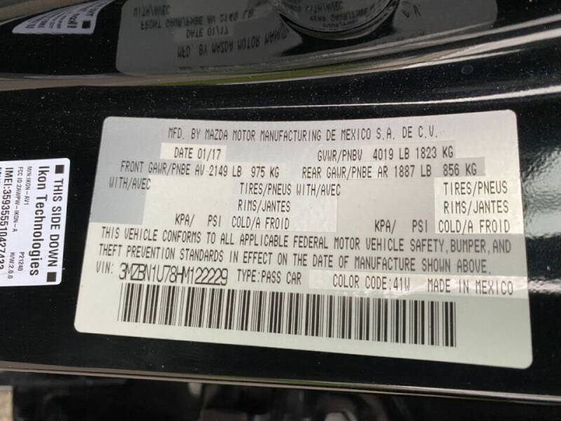 2017 Mazda MAZDA3 Sport