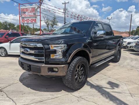2015 Ford F-150 for sale at FINISH LINE AUTO GROUP in San Antonio TX