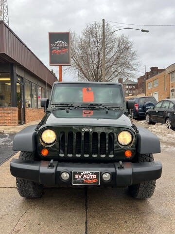 2011 Jeep Wrangler Unlimited for sale at SV Auto Sales in Sioux City IA