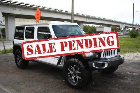 2018 Jeep Wrangler Unlimited for sale at STS Automotive - MIAMI in Miami FL