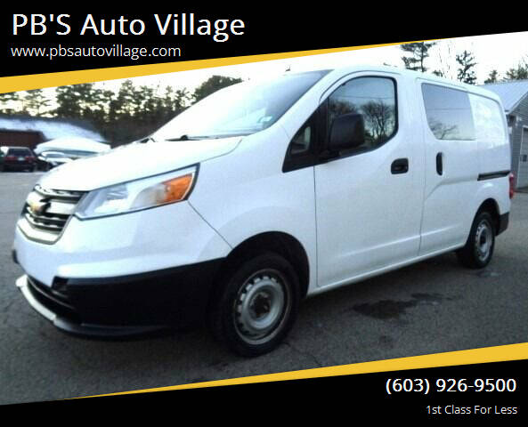 2017 Chevrolet City Express for sale at PB'S Auto Village in Hampton Falls NH