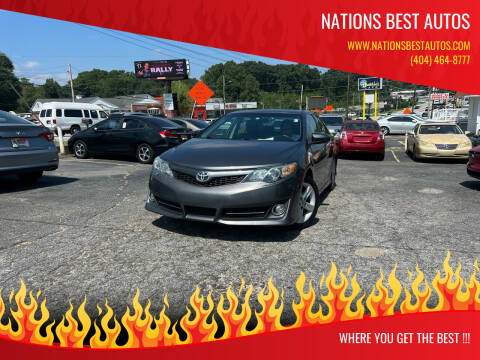 2012 Toyota Camry for sale at Nations Best Autos in Decatur GA