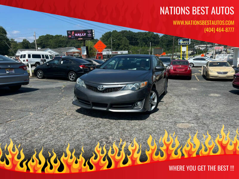 2012 Toyota Camry for sale at Nations Best Autos in Decatur GA