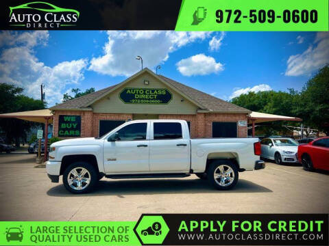 2018 Chevrolet Silverado 1500 for sale at Auto Class Direct in Plano TX