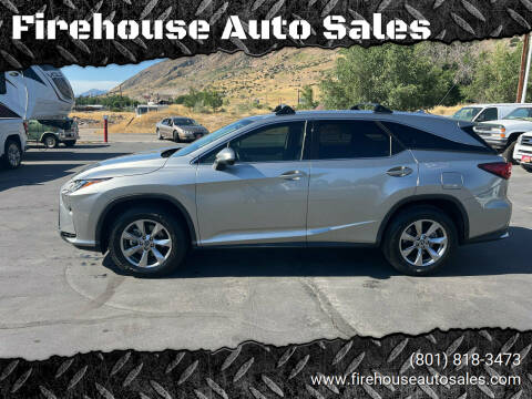 2019 Lexus RX 350L for sale at Firehouse Auto Sales in Springville UT