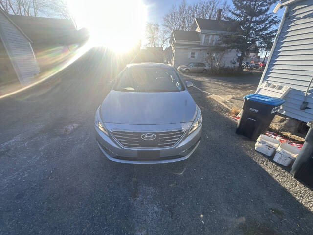 2015 Hyundai SONATA for sale at KJ's Used Auto Sales And Service in Pittsfield, MA