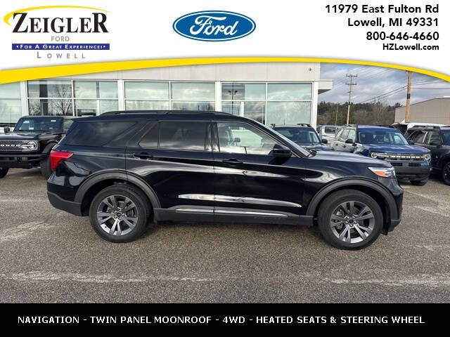 2022 Ford Explorer for sale at Zeigler Ford of Plainwell in Plainwell MI