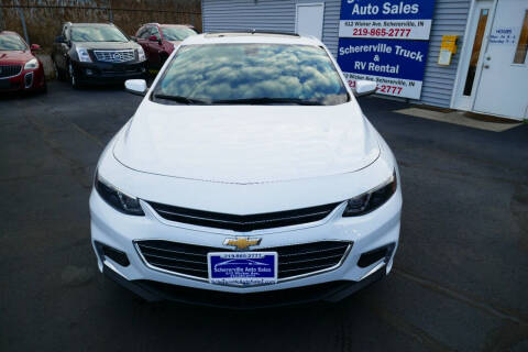 2016 Chevrolet Malibu for sale at SCHERERVILLE AUTO SALES in Schererville IN