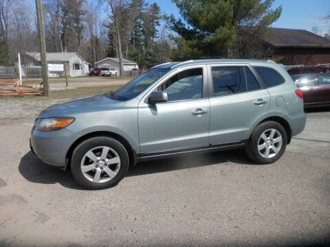 2007 Hyundai Santa Fe for sale at G T SALES in Marquette MI