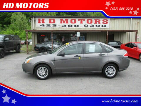 2010 Ford Focus for sale at HD MOTORS in Kingsport TN