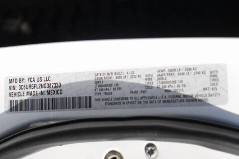 2022 RAM 2500 Laramie