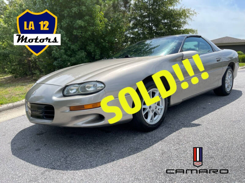 2000 Chevrolet Camaro for sale at LA 12 Motors in Durham NC