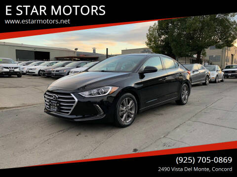 2017 Hyundai Elantra for sale at E STAR MOTORS in Concord CA