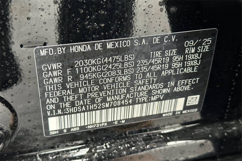 2025 Acura ADX w/A-SPEC