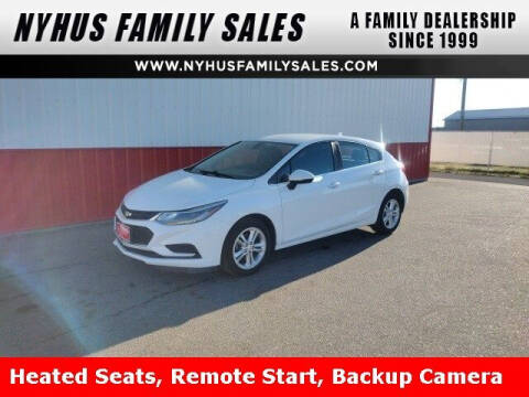 2018 Chevrolet Cruze for sale at Nyhus Family Sales in Perham MN