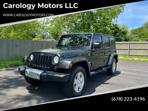 2010 Jeep Wrangler Unlimited for sale at Carology Motors LLC in Marietta GA