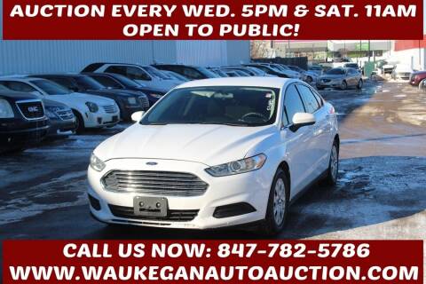 2013 Ford Fusion for sale at Waukegan Auto Auction in Waukegan IL