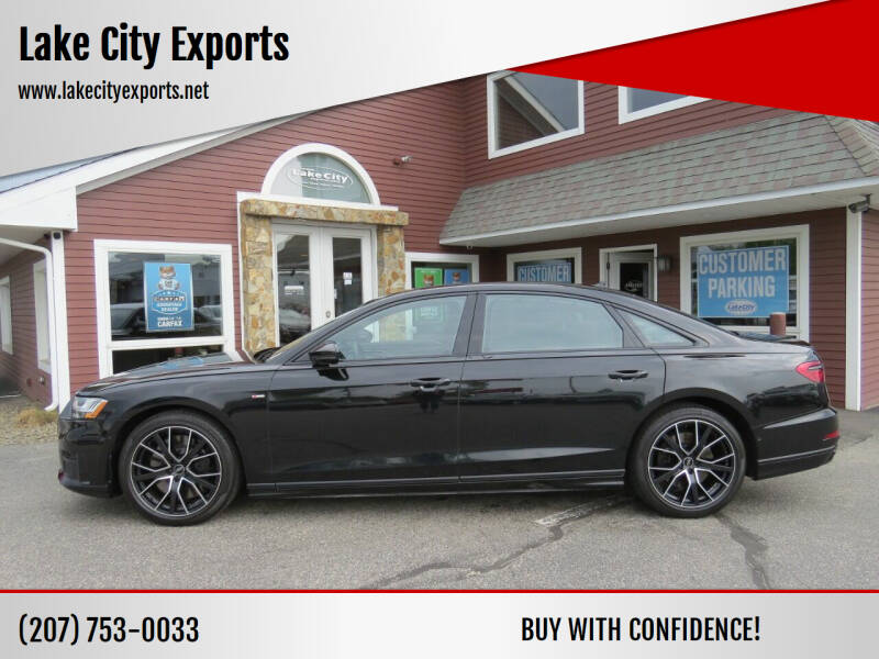 2021 Audi A8 L for sale at Lake City Exports in Auburn ME
