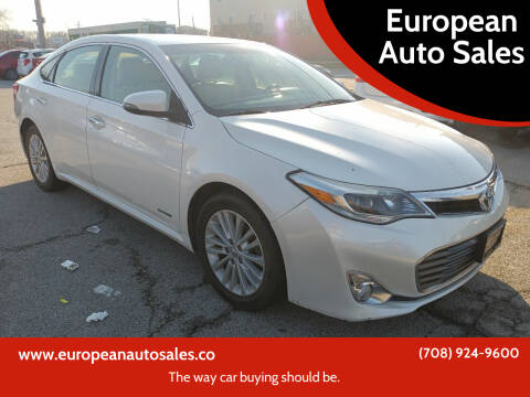 2014 Toyota Avalon Hybrid for sale at European Auto Sales in Bridgeview IL