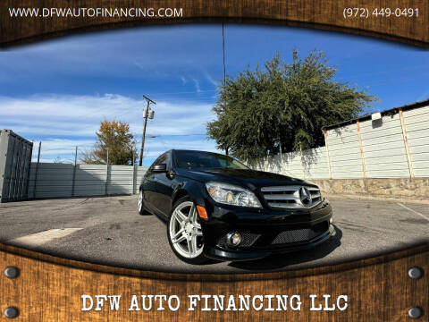 2010 Mercedes-Benz C-Class for sale at Bad Credit Call Fadi in Dallas TX