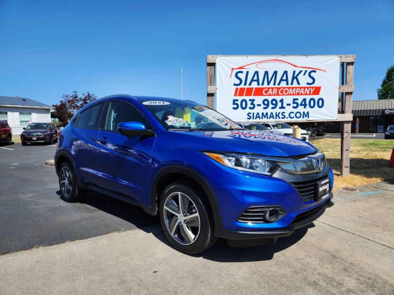 2021 Honda HR-V for sale at Siamak's Car Company llc in Woodburn OR