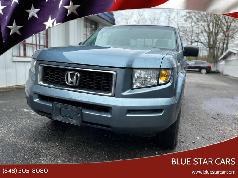 2007 Honda Ridgeline for sale at Blue Star Cars in Jamesburg NJ