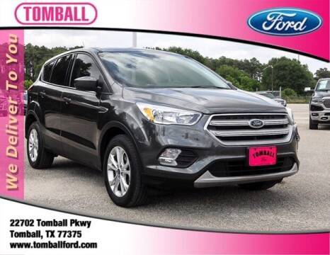 2019 Ford Escape for sale at TOMBALL FORD INC in Tomball TX