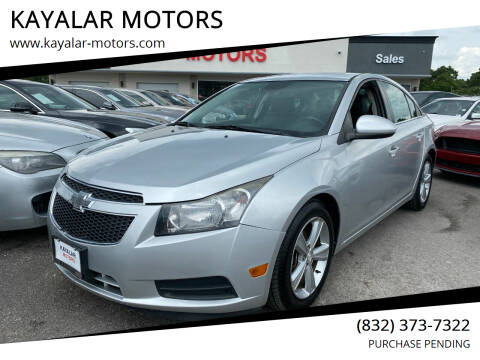 2014 Chevrolet Cruze for sale at KAYALAR MOTORS in Houston TX