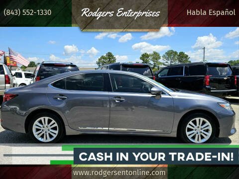 2014 Lexus ES 350 for sale at Rodgers Enterprises in North Charleston SC