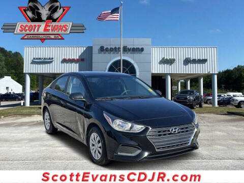 2021 Hyundai Accent for sale at SCOTT EVANS CHRYSLER DODGE in Carrollton GA