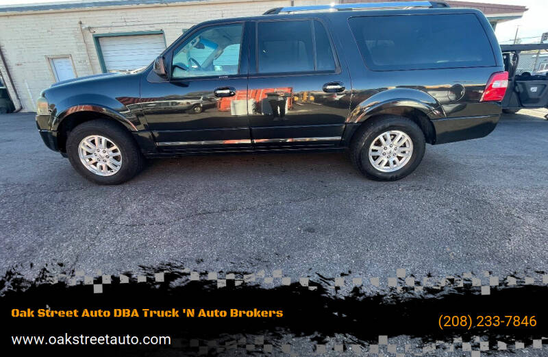 2014 Ford Expedition EL for sale at Oak Street Auto DBA Truck 'N Auto Brokers in Pocatello ID