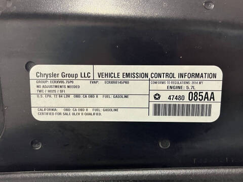 2014 Chrysler 300 C John Varvatos Limited Edition