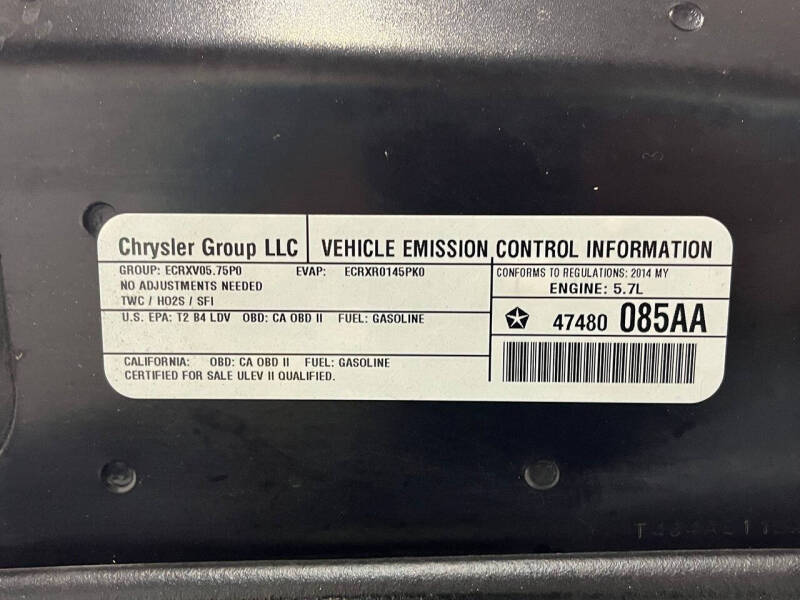 2014 Chrysler 300 C John Varvatos Limited Edition