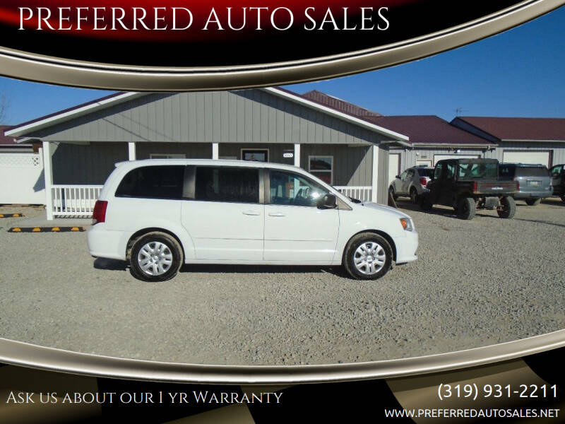 2016 Dodge Grand Caravan for sale at PREFERRED AUTO SALES in Lockridge IA