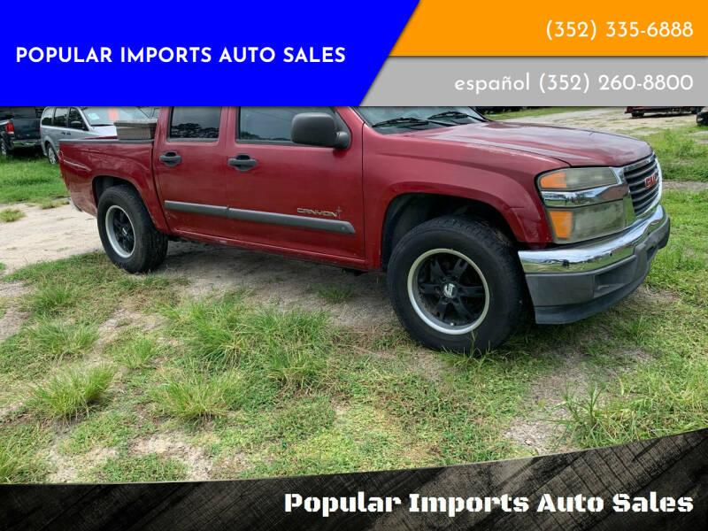 2005 GMC Canyon for sale at Popular Imports Auto Sales - Popular Imports-InterLachen in Interlachehen FL