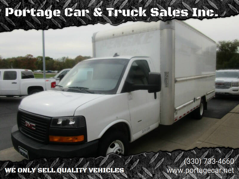 2018 GMC Savana for sale at Portage Car & Truck Sales Inc. in Akron OH