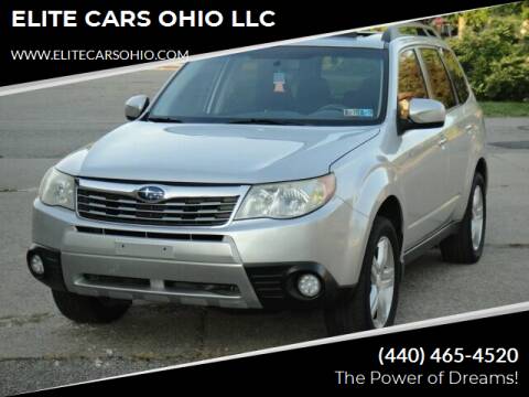 2010 Subaru Forester for sale at ELITE CARS OHIO LLC in Solon OH