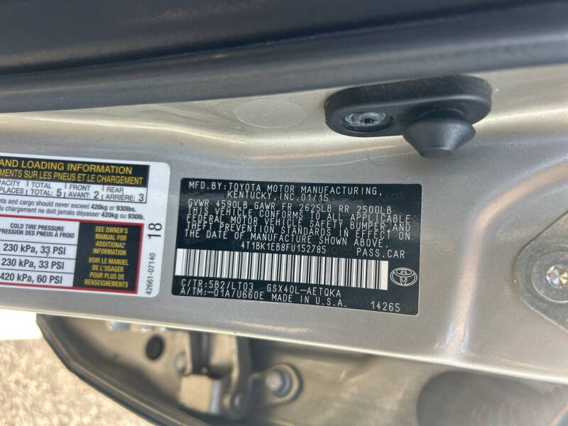 2015 Toyota Avalon XLE