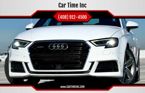 2017 Audi A3 for sale at Car Time Inc in San Jose CA