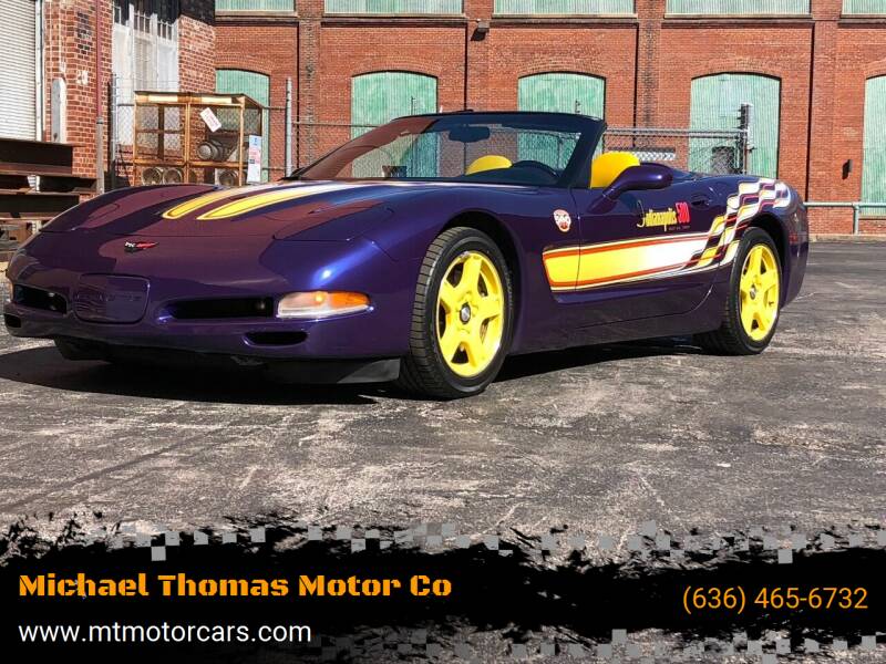 1998 Chevrolet Corvette for sale at Michael Thomas Motor Co in Saint Charles MO