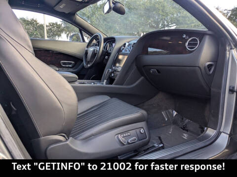 2016 Bentley Continental GT V8