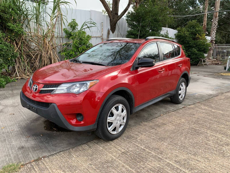 2014 Toyota RAV4 for sale at De La Paz Auto Sales Inc. in Houston TX