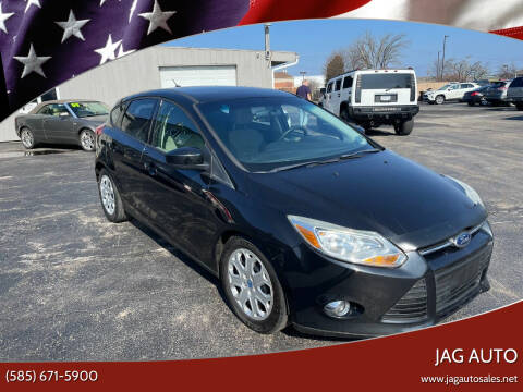 2012 Ford Focus for sale at JAG AUTO in Webster NY