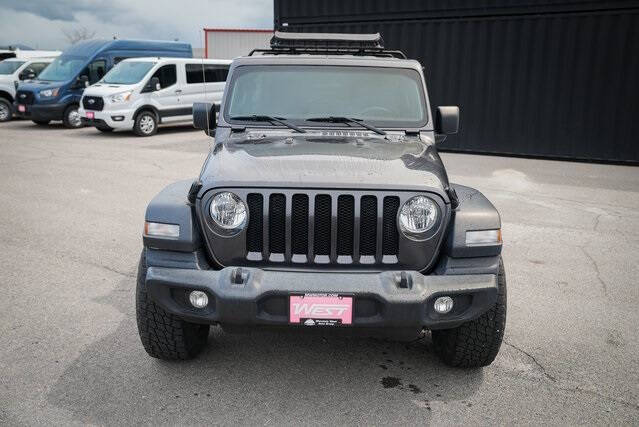 Used 2019 Jeep Wrangler Unlimited Sport S with VIN 1C4HJXDN8KW636552 for sale in Preston, ID