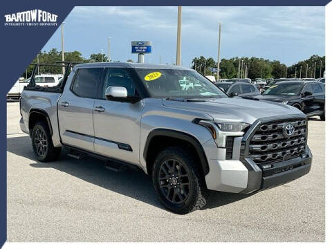 2023 Toyota Tundra for sale at BARTOW FORD CO. in Bartow FL