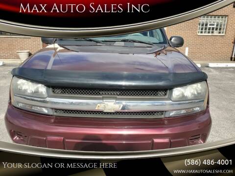 2007 Chevrolet TrailBlazer for sale at Max Auto Sales Inc in Warren MI