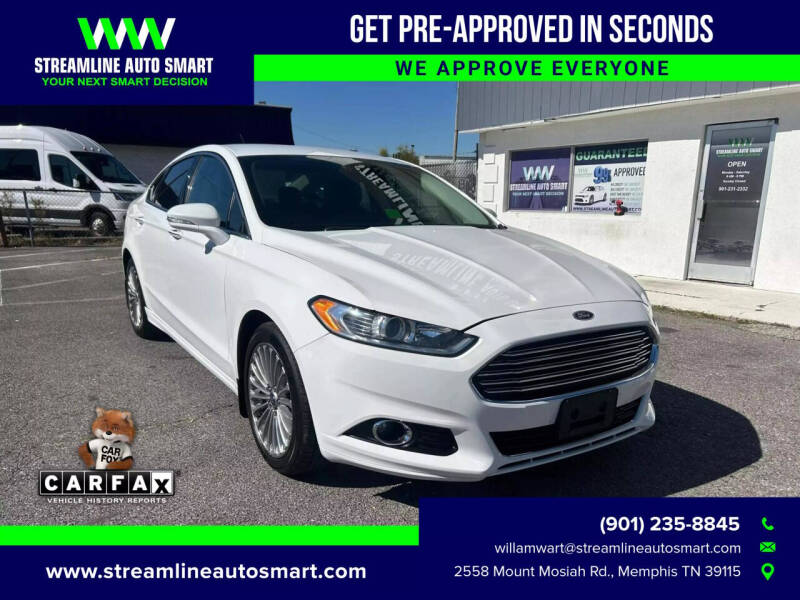 2016 Ford Fusion for sale at Streamline Auto Smart in Memphis TN