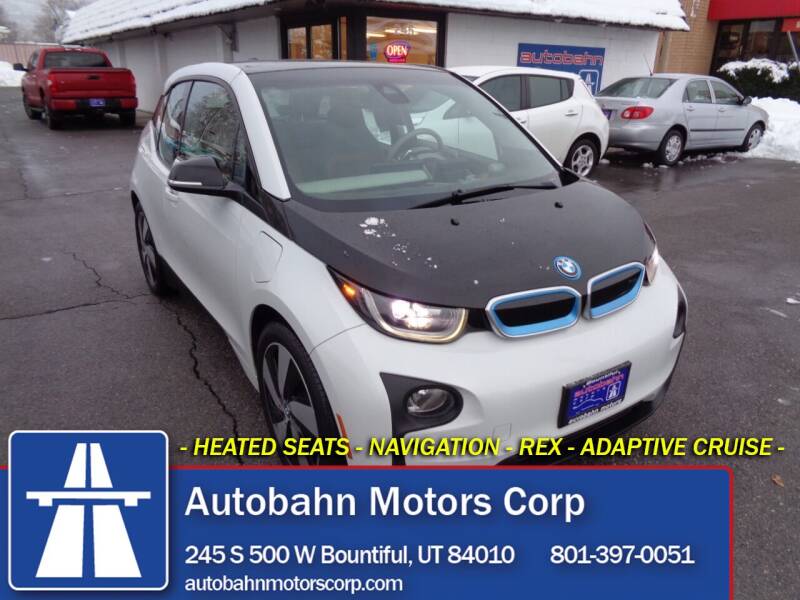 2015 BMW i3 for sale at Autobahn Motors Corp in Bountiful UT