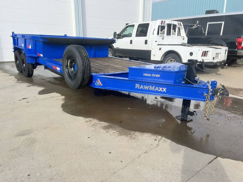 2024 RAWMAXX 18'X83" Combo Dump Traile